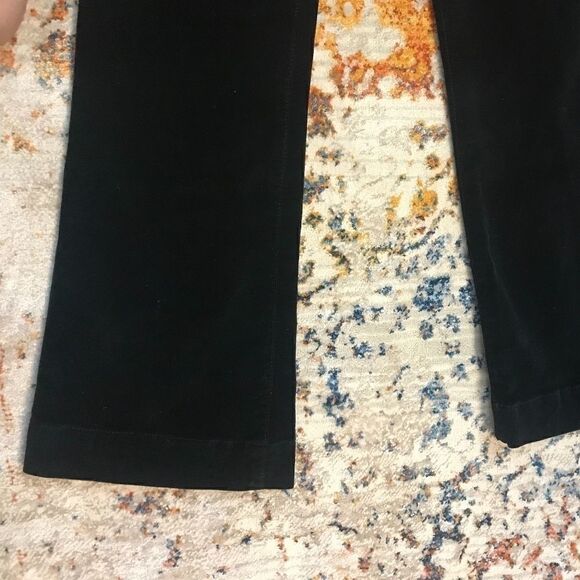 3x1 W3 Patch Bell Crop Pants Black Overdye Women - Picture 8 of 8